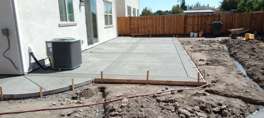 Concrete stairs project